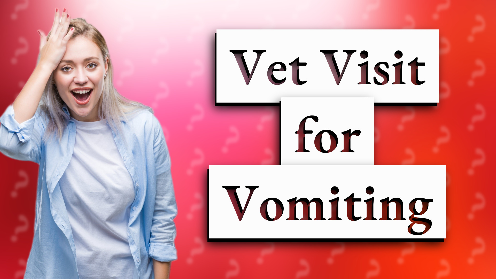 Vet Visit for Vomiting