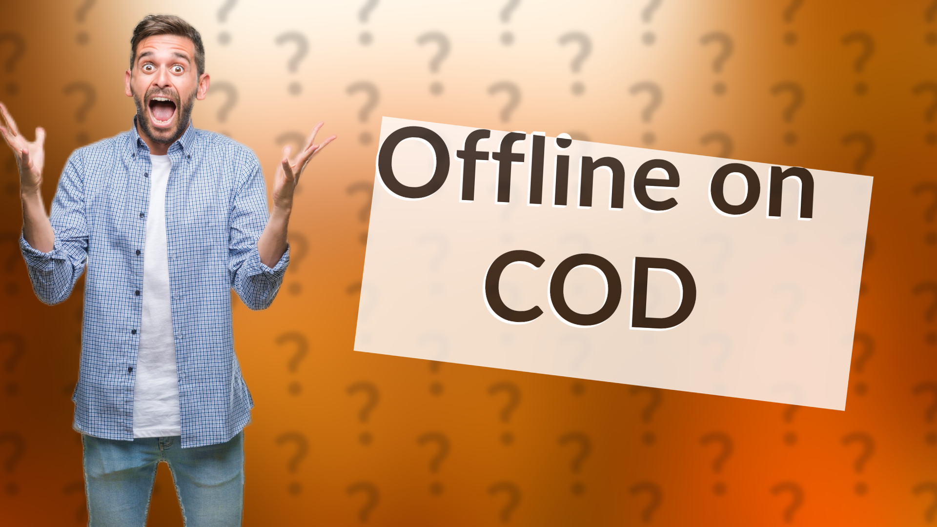 Offline on COD