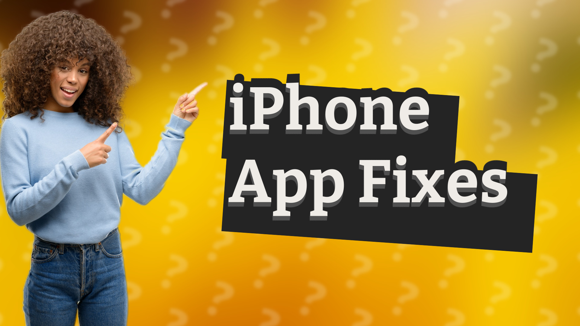 iPhone App Fixes