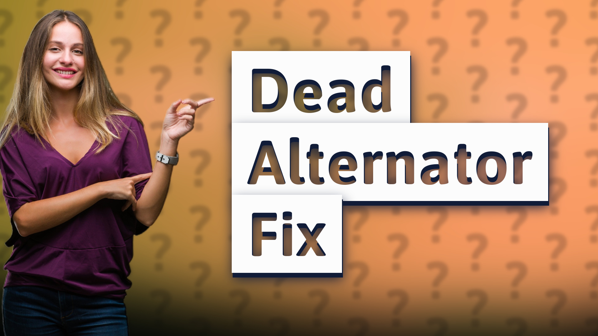 Dead Alternator Fix
