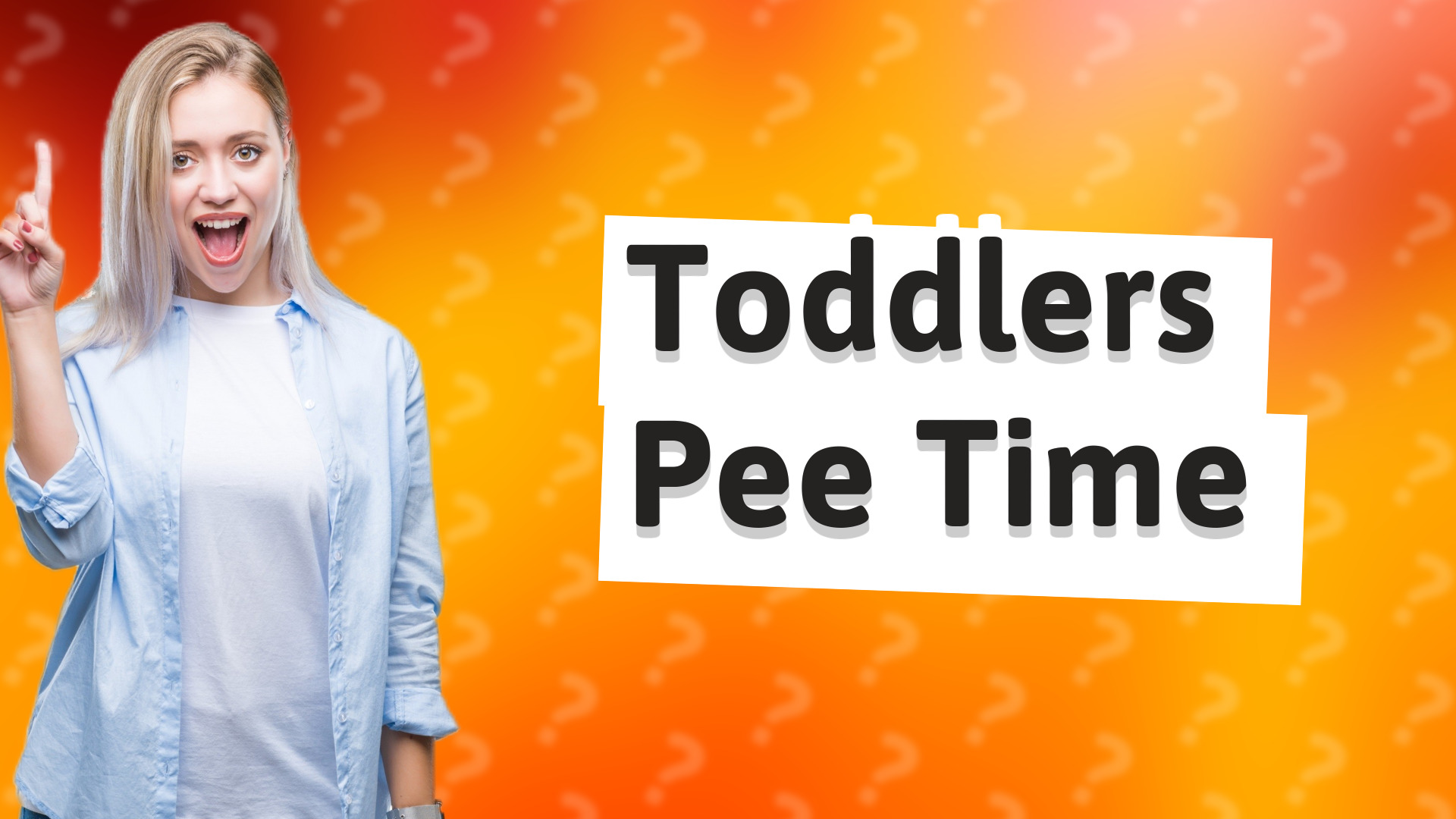 Toddlers Pee Time