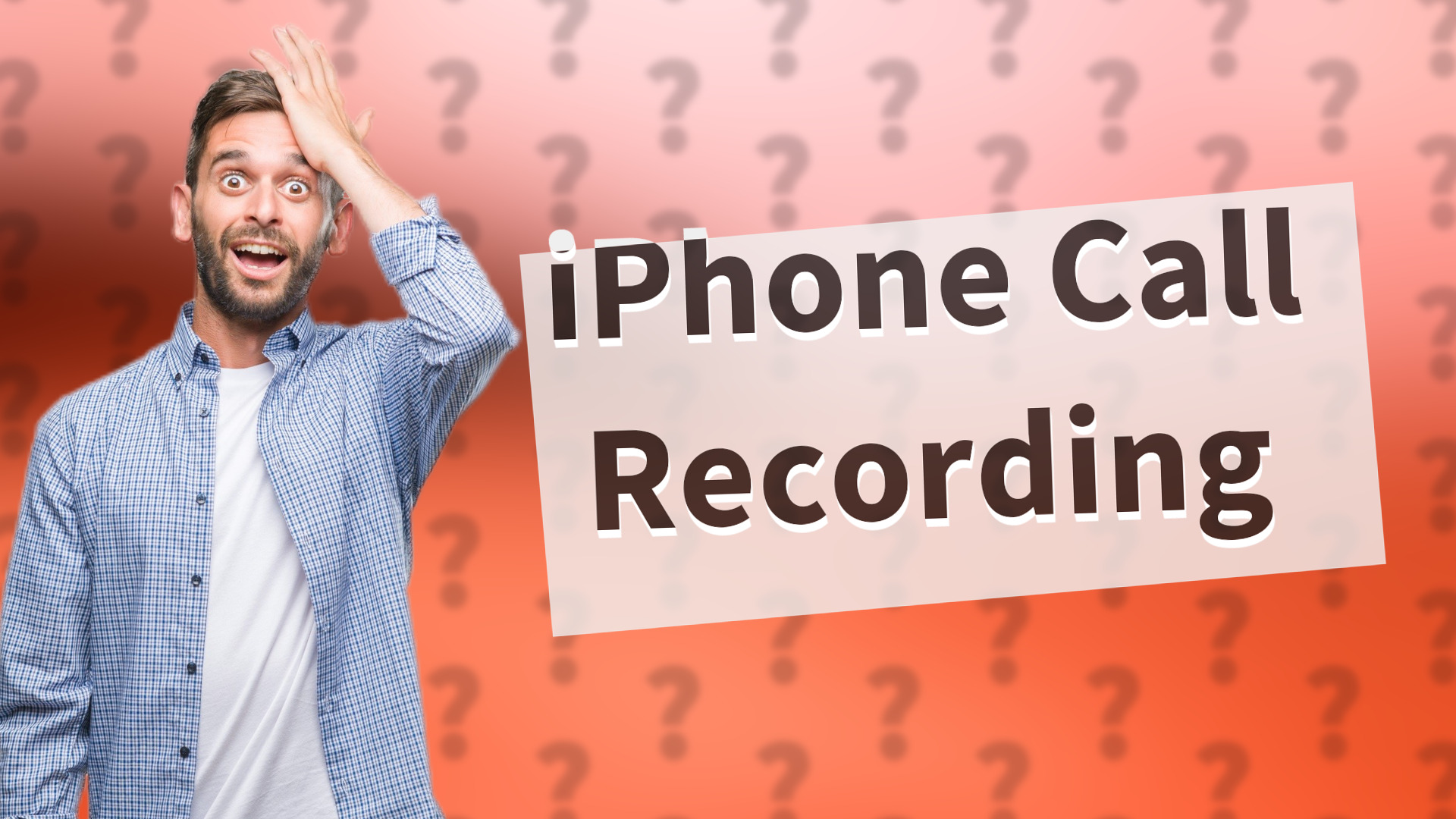 iPhone Call Recording