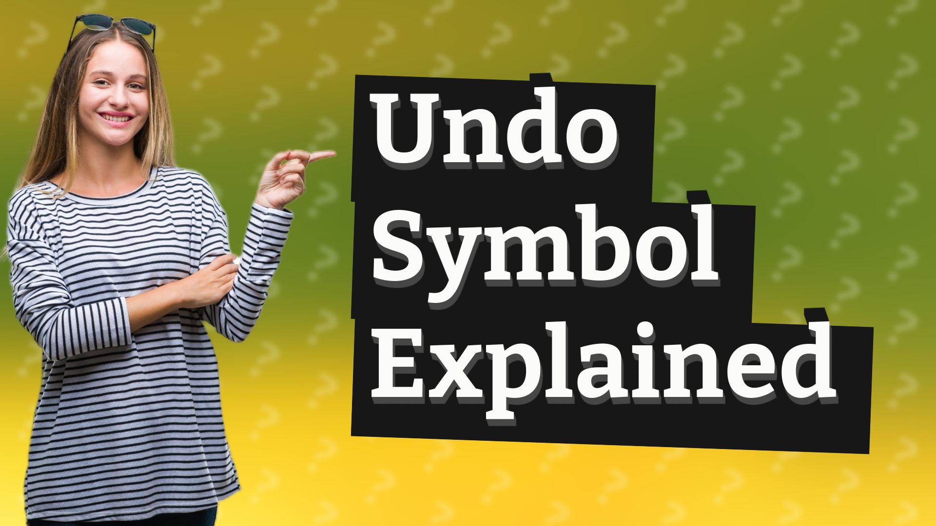 Undo Symbol Explained