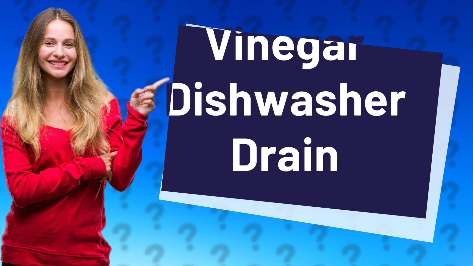 Vinegar Dishwasher Drain