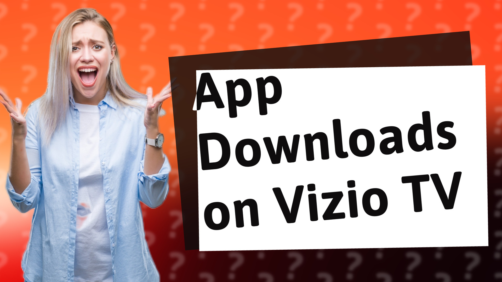 App Downloads on Vizio TV