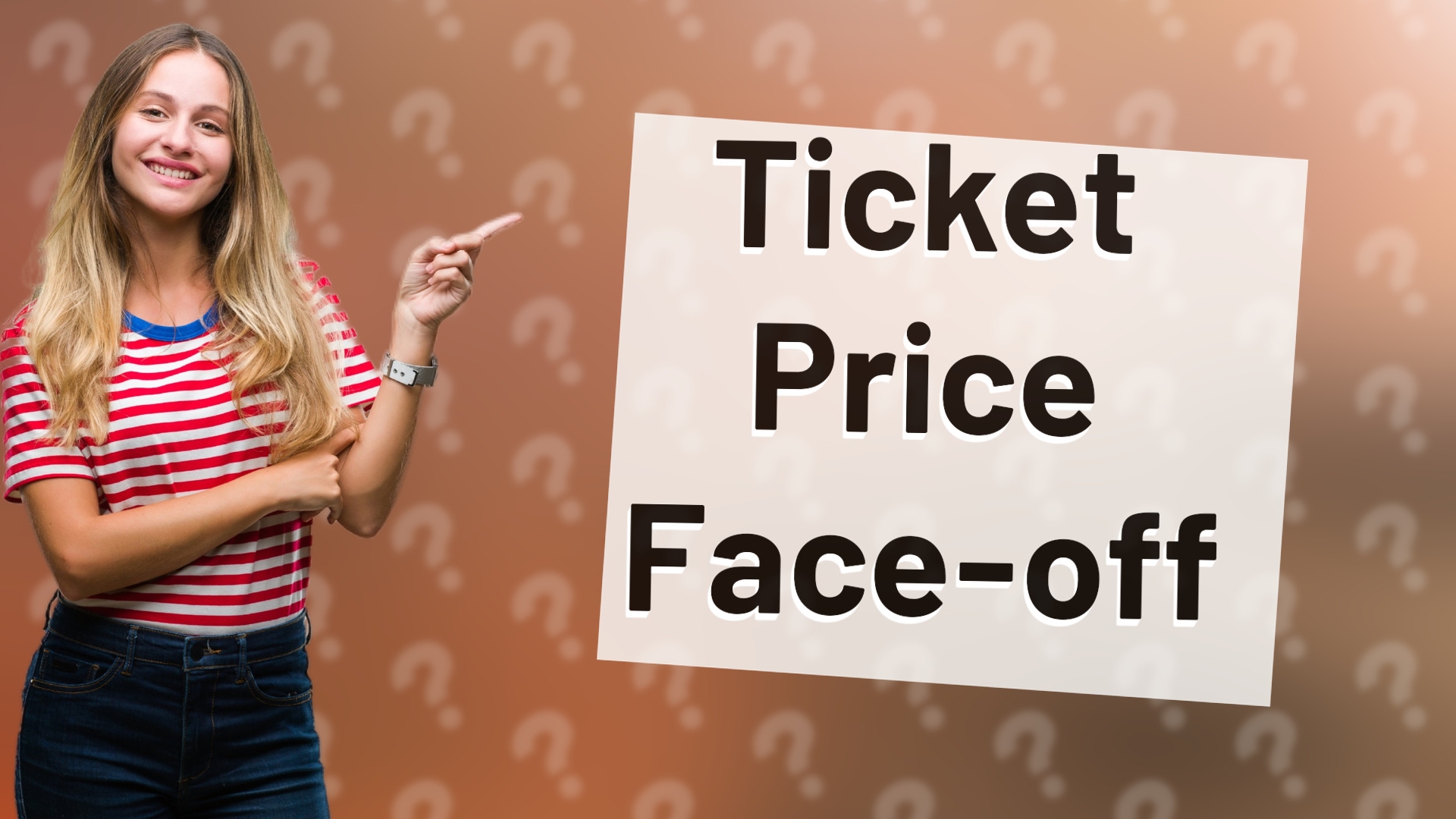Ticket Price Face-off