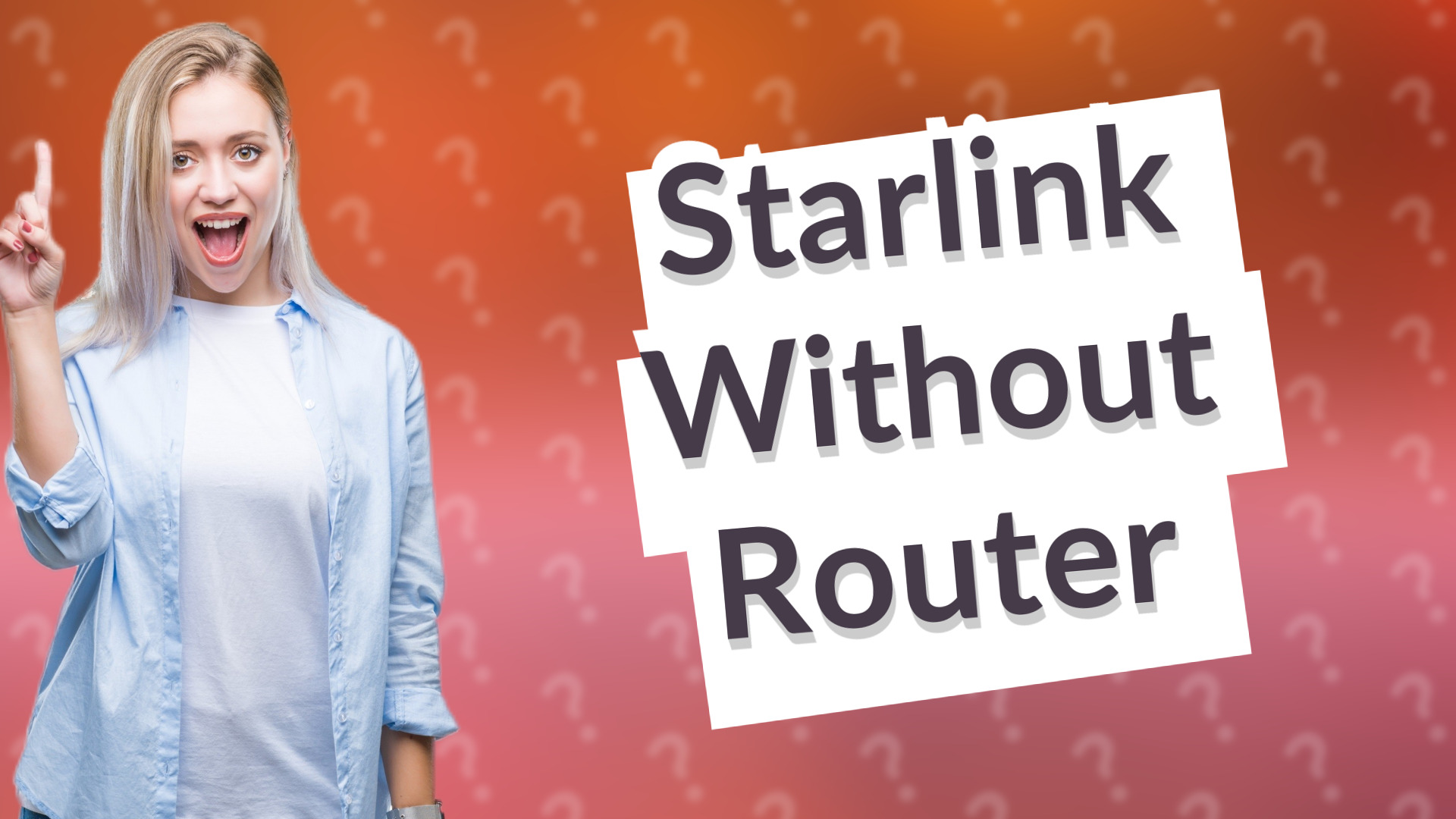 Starlink Without Router