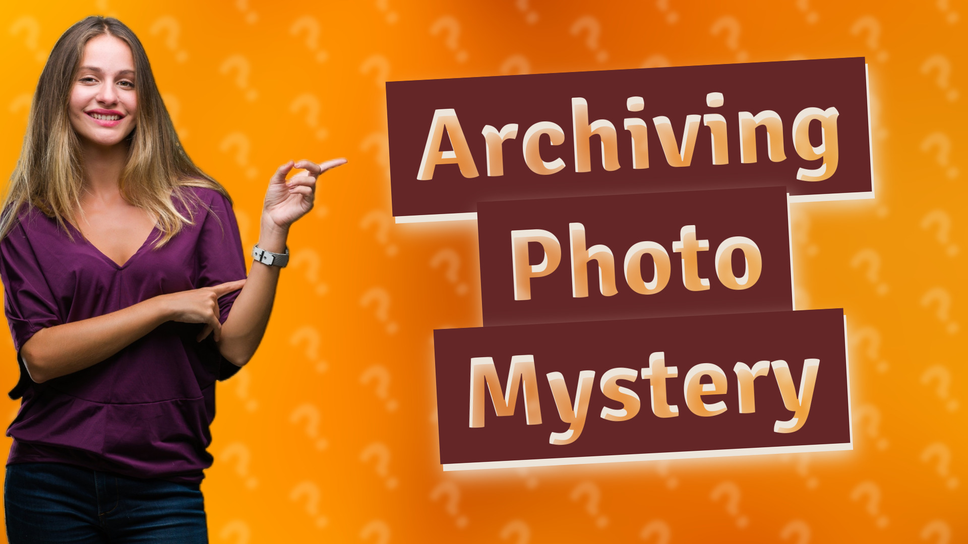 Archiving Photo Mystery