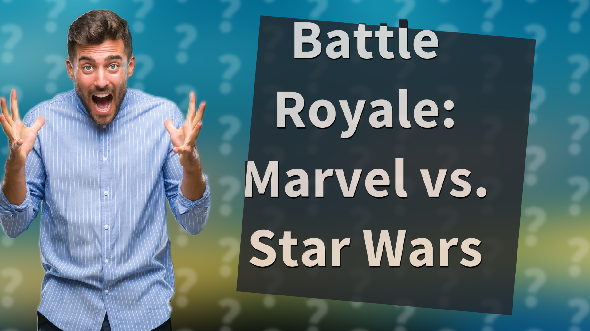 Battle Royale: Marvel vs. Star Wars