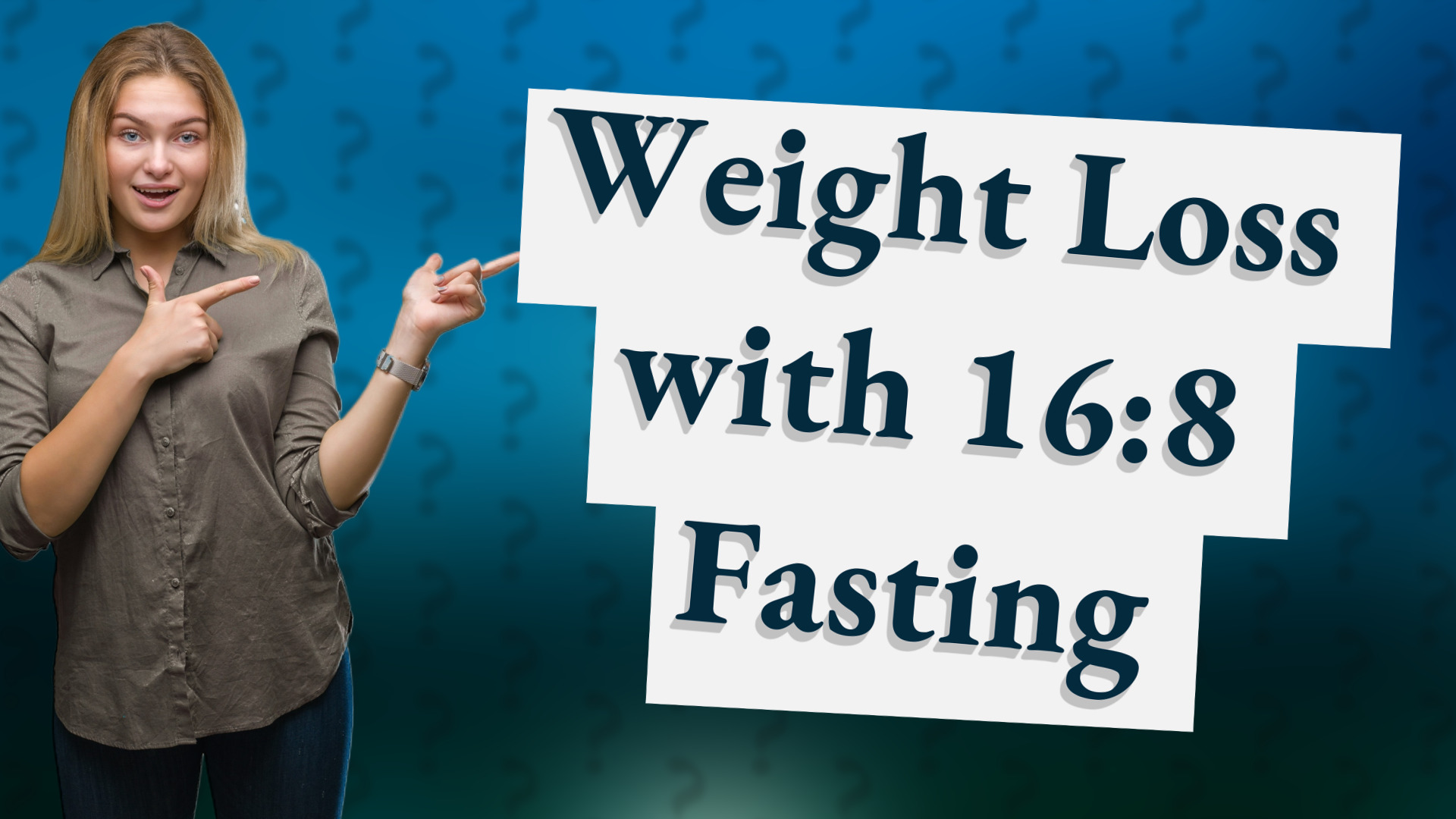 Weight Loss with 16:8 Fasting