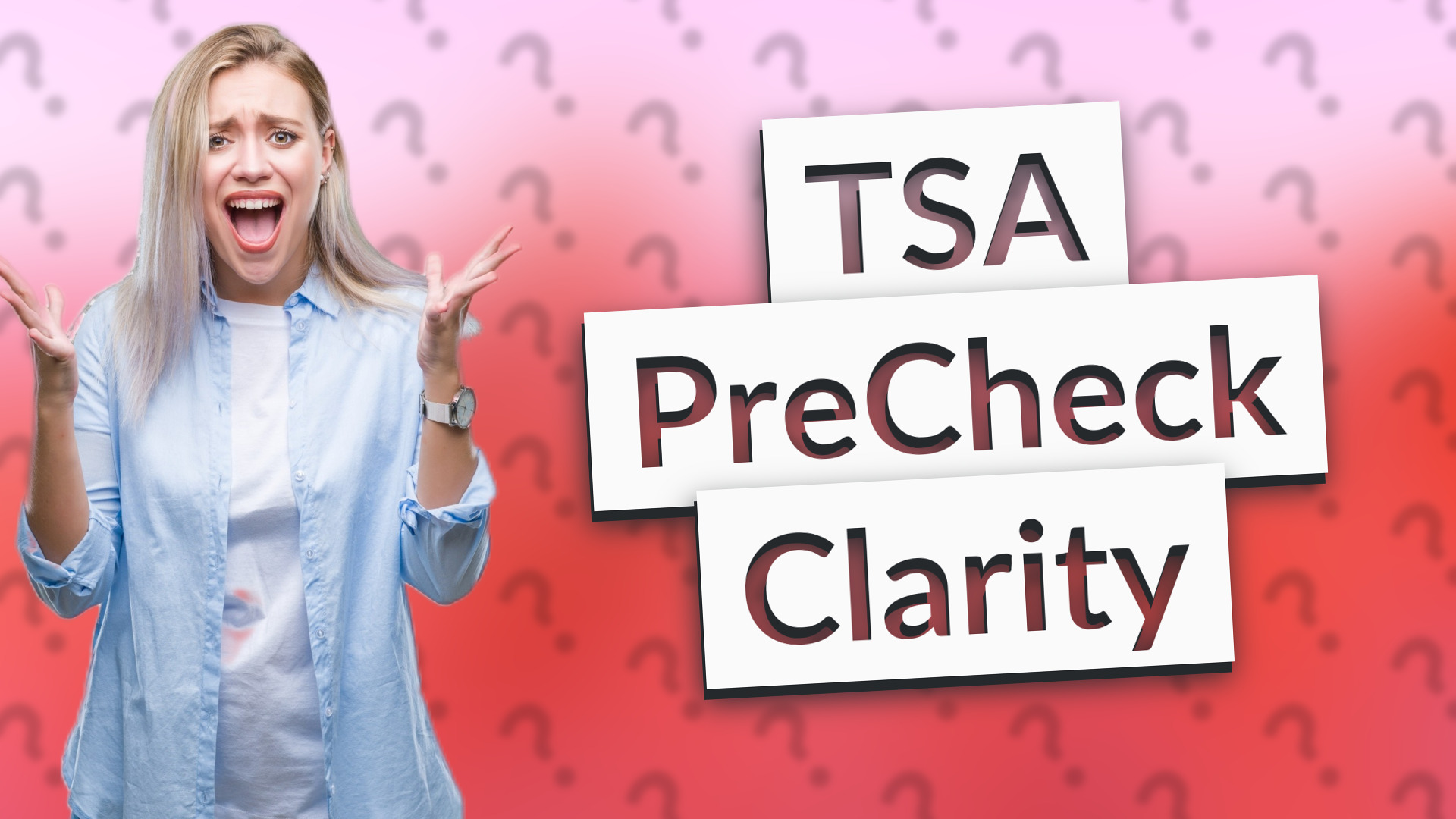 TSA PreCheck Clarity