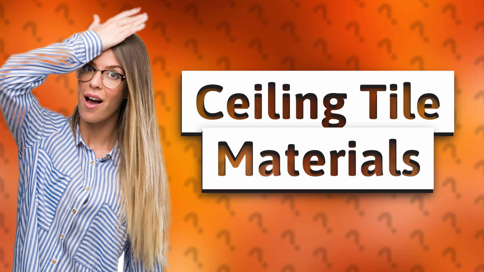Ceiling Tile Materials