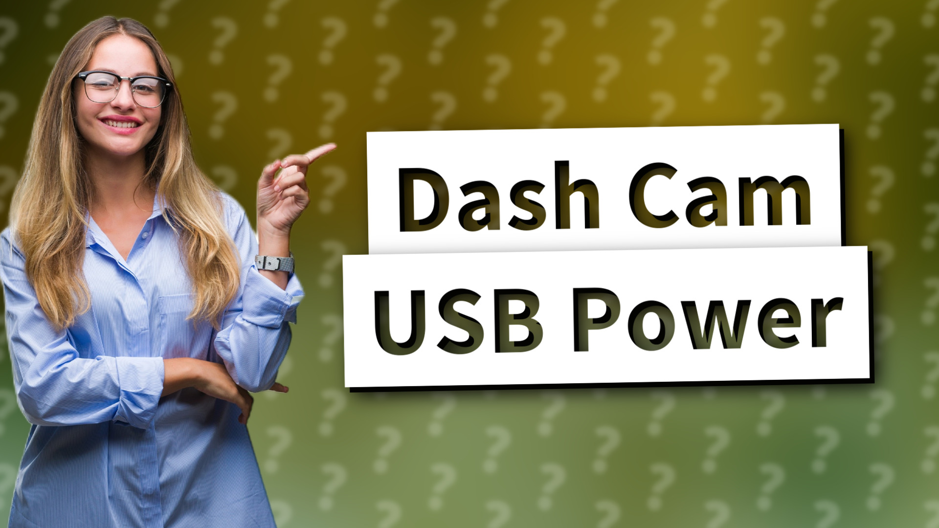 Dash Cam USB Power