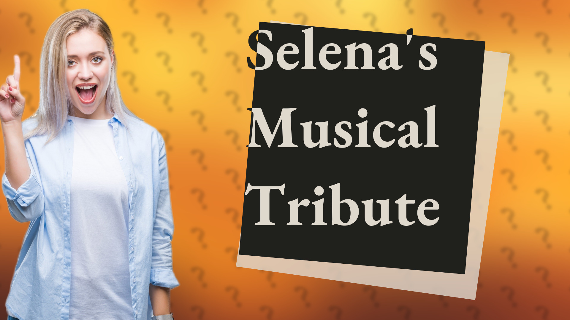 Selena's Musical Tribute