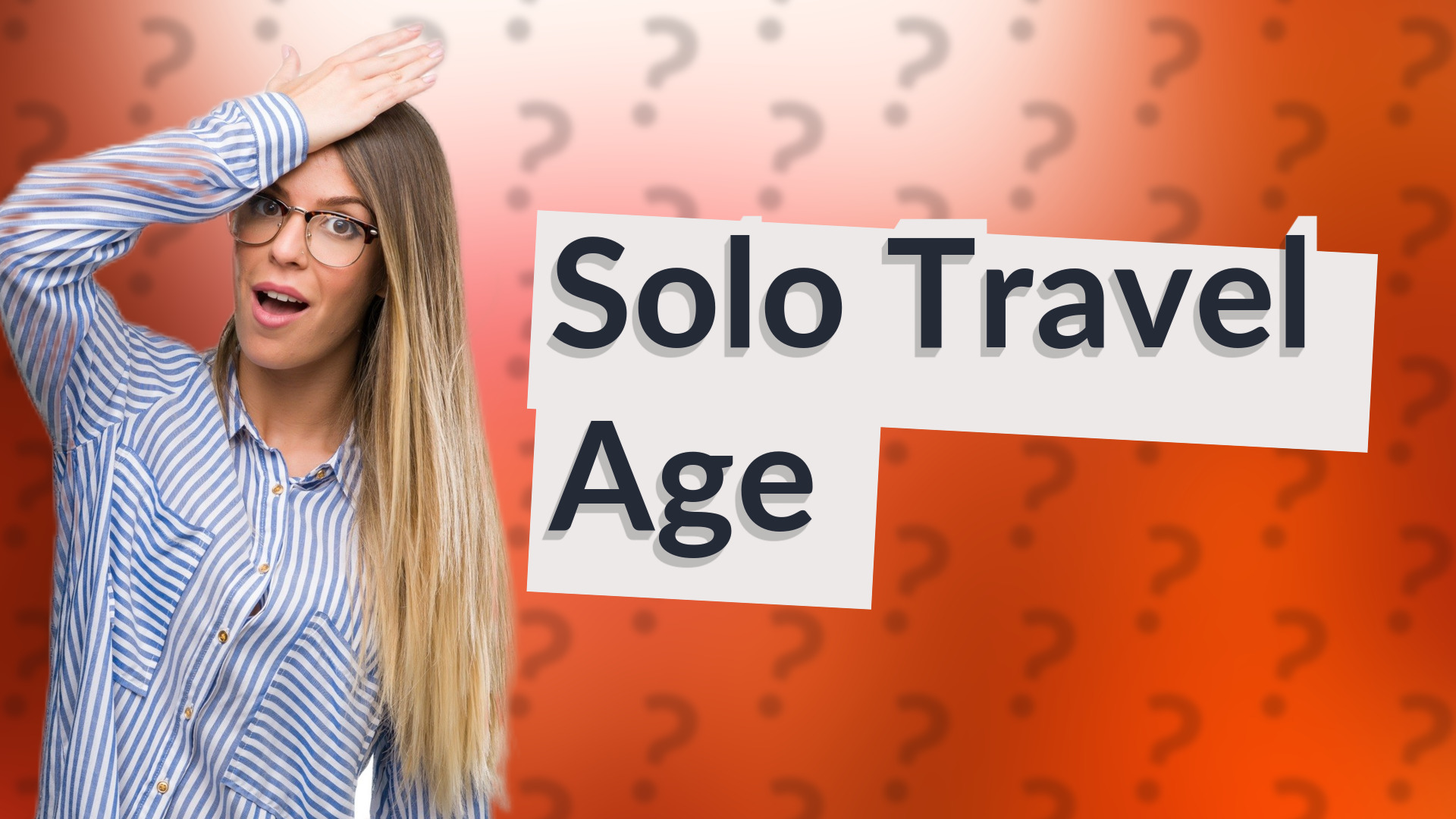 Solo Travel Age