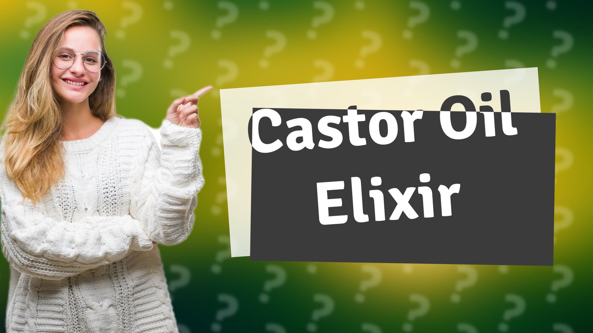 Castor Oil Elixir