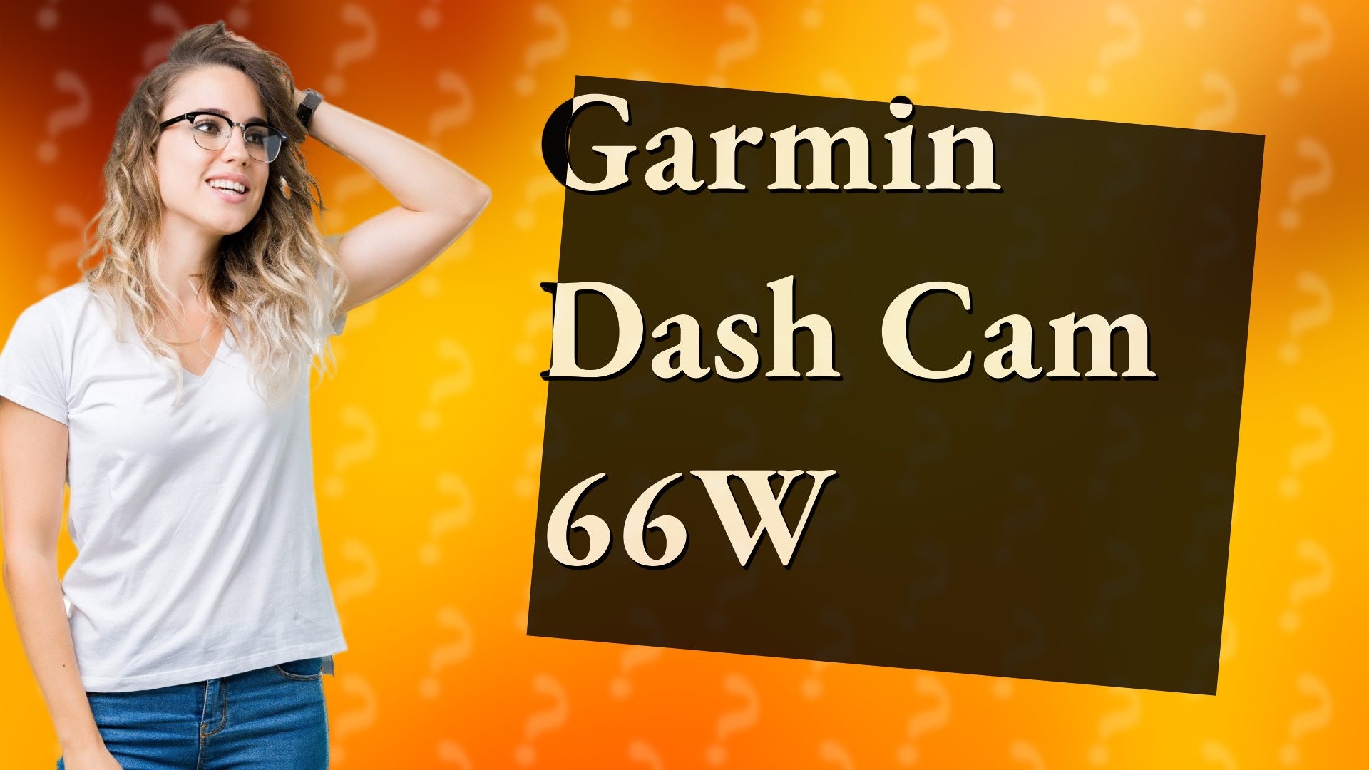Garmin Dash Cam 66W