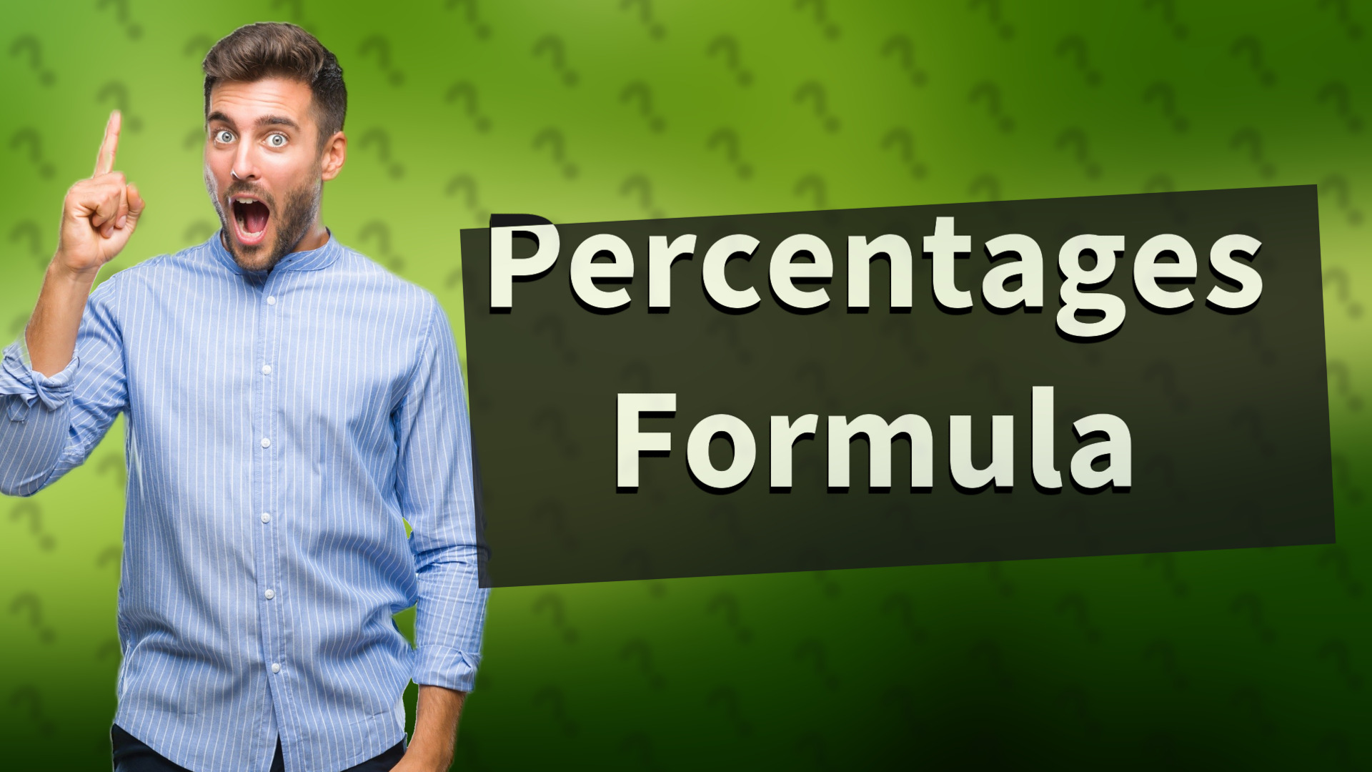 Percentages Formula