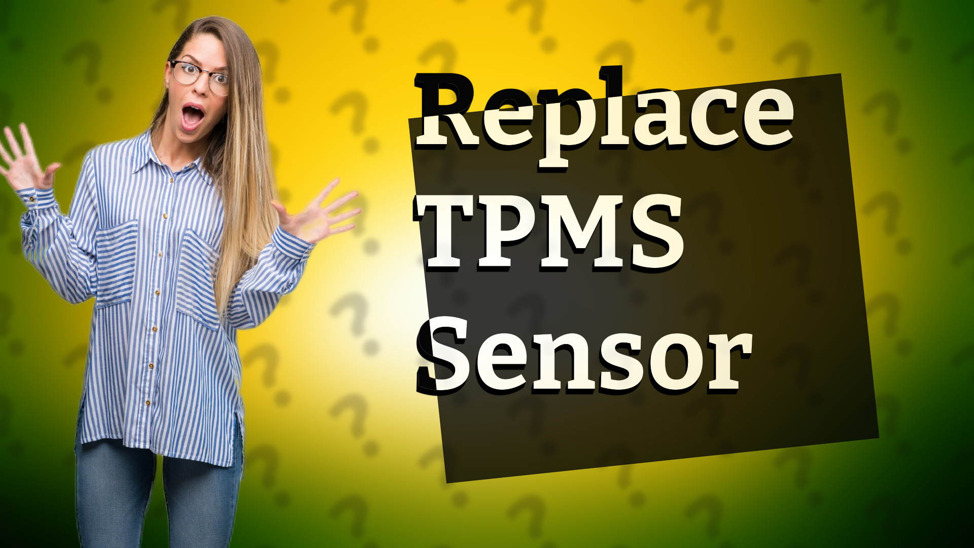 Replace TPMS Sensor