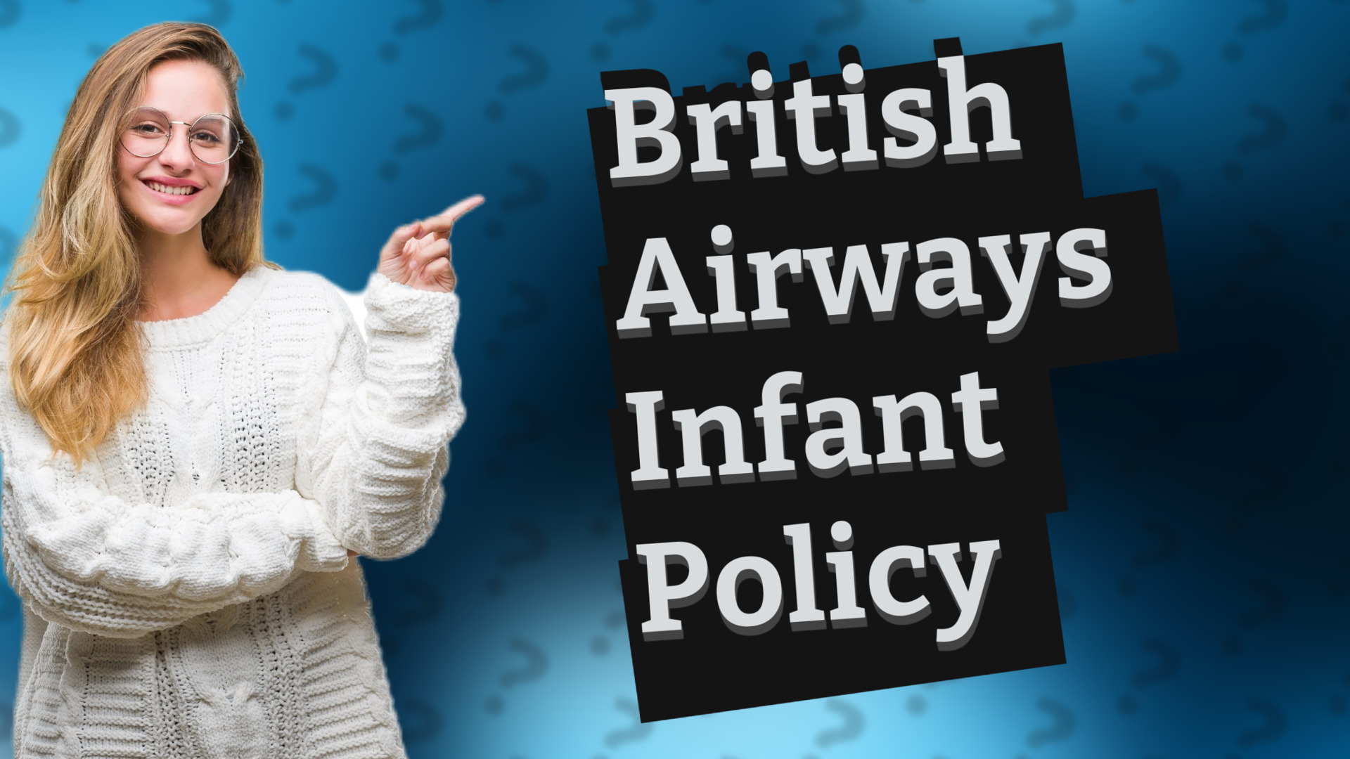 British Airways Infant Policy