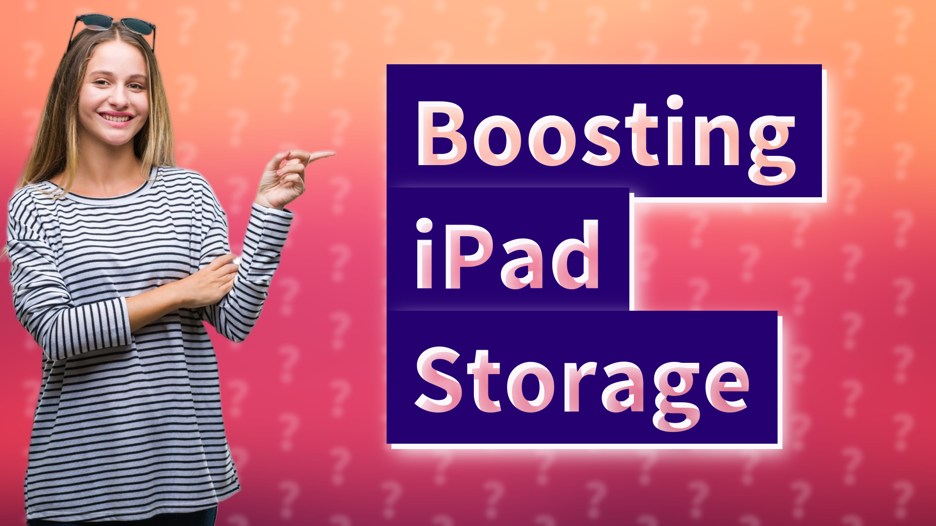 Boosting iPad Storage