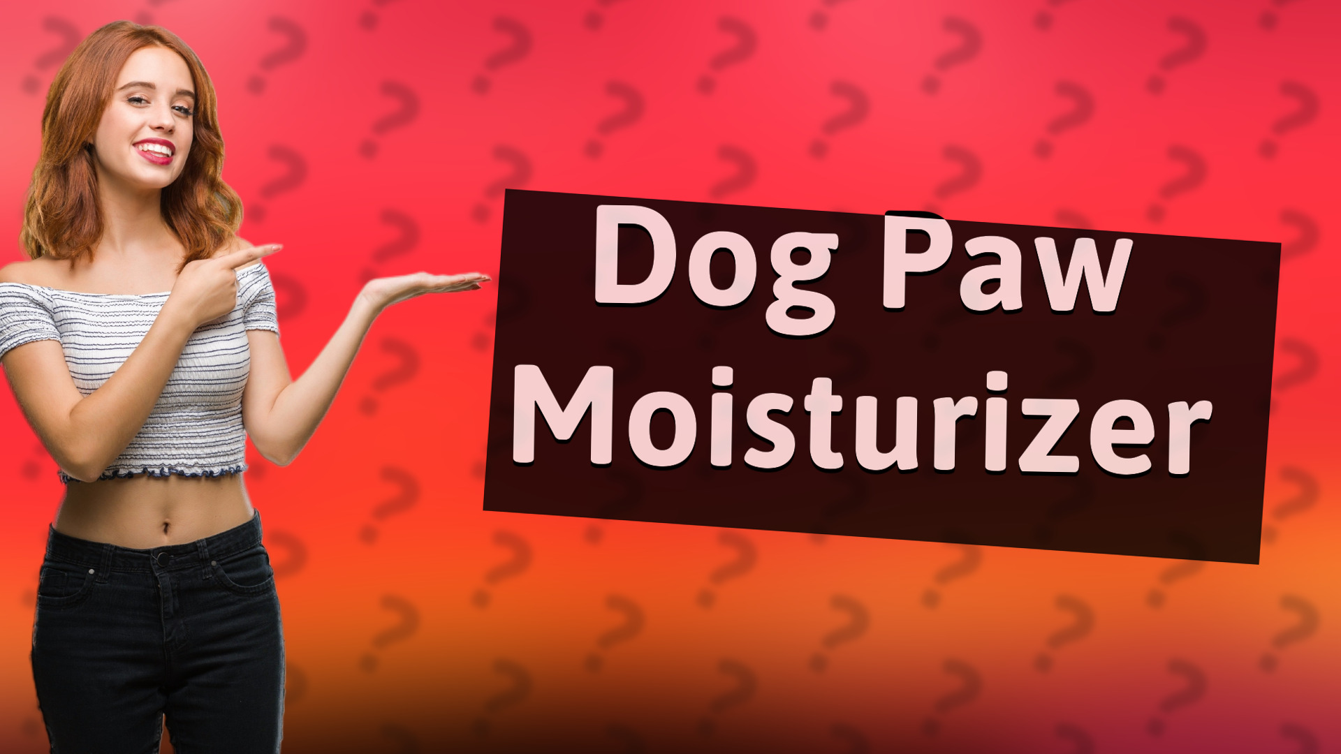 Dog Paw Moisturizer