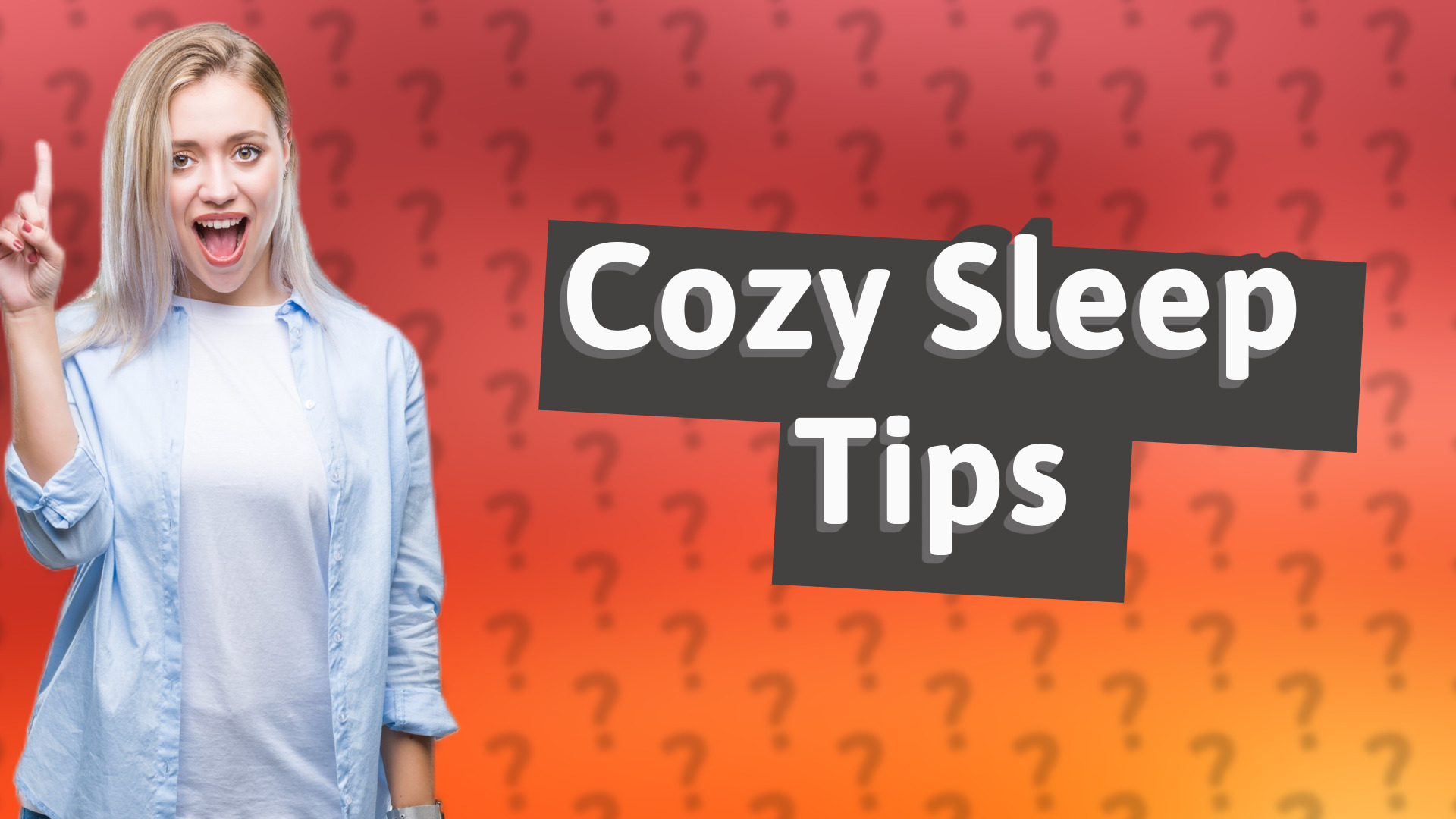 Cozy Sleep Tips