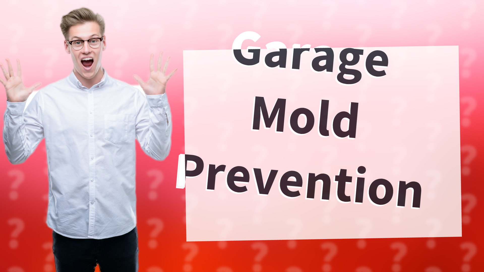 Garage Mold Prevention