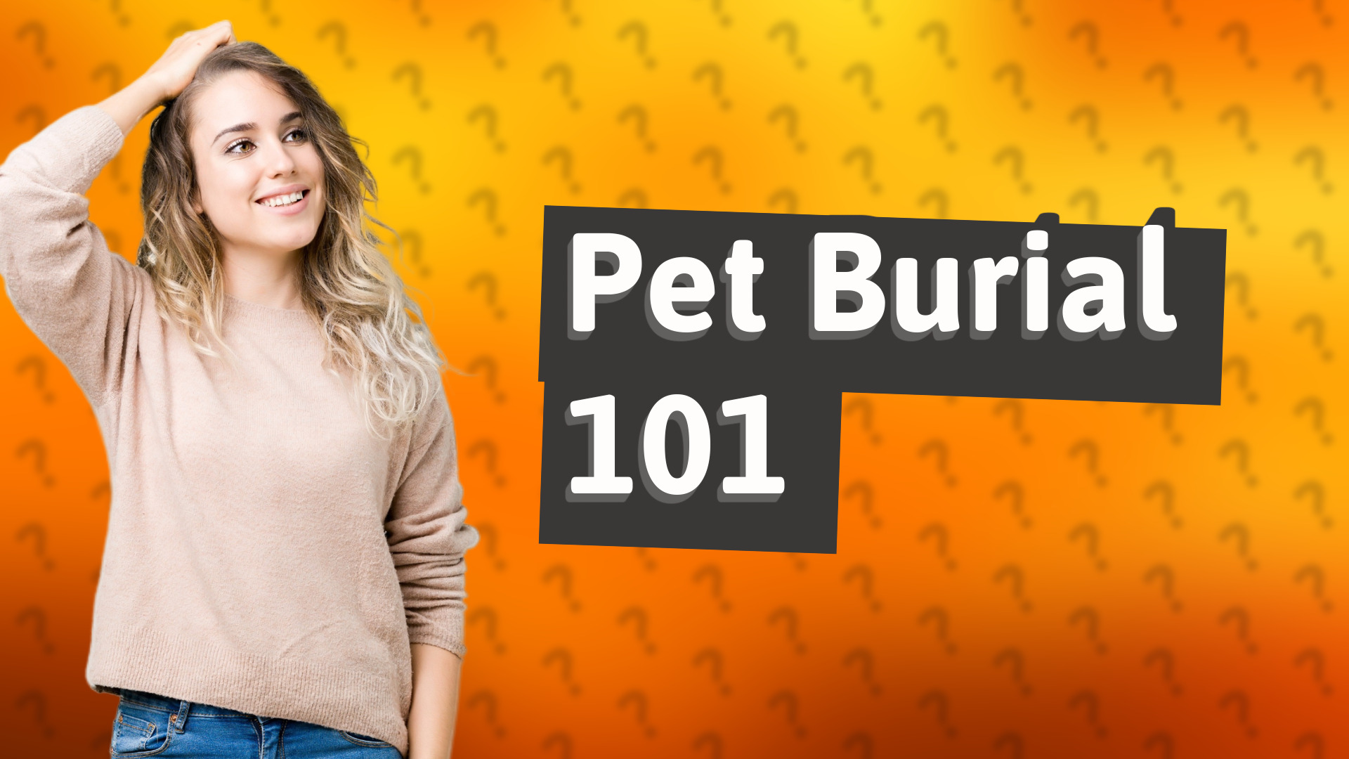 Pet Burial 101