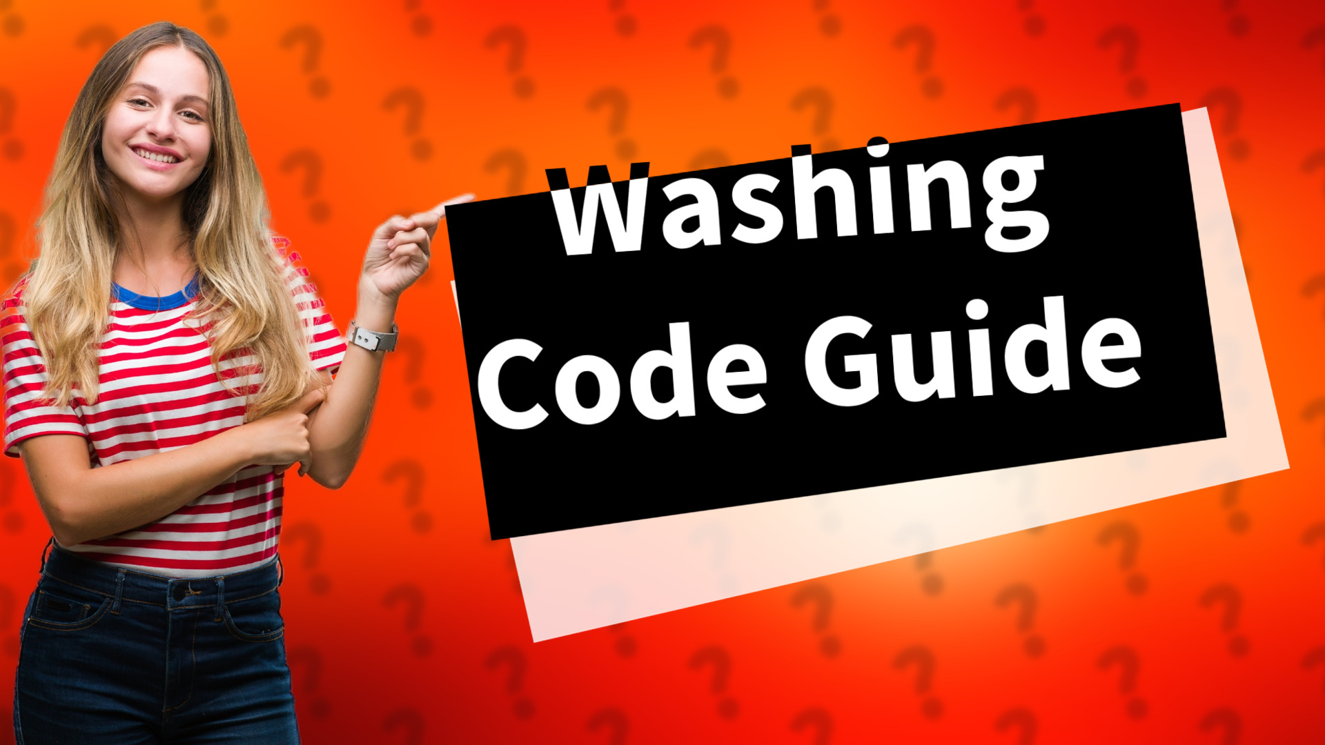 Washing Code Guide