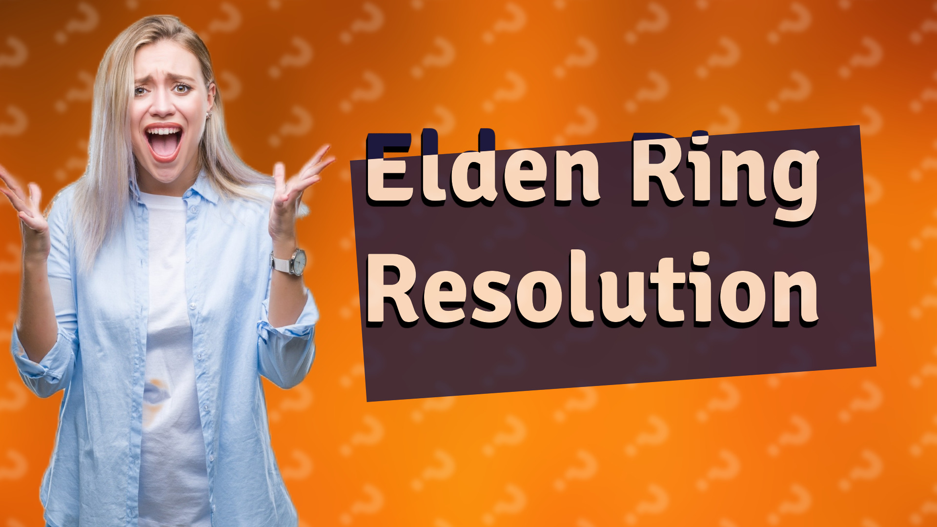 Elden Ring Resolution