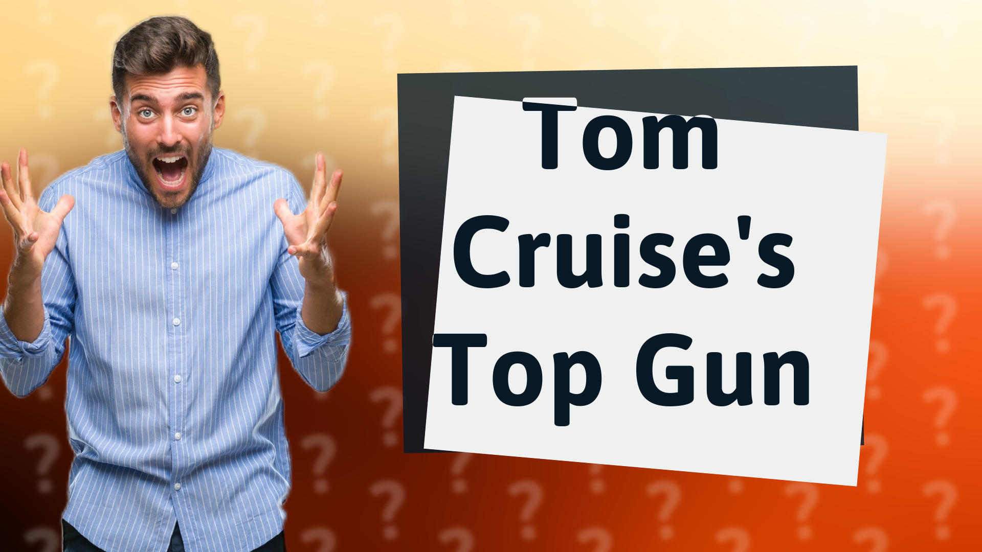 Tom Cruise's Top Gun