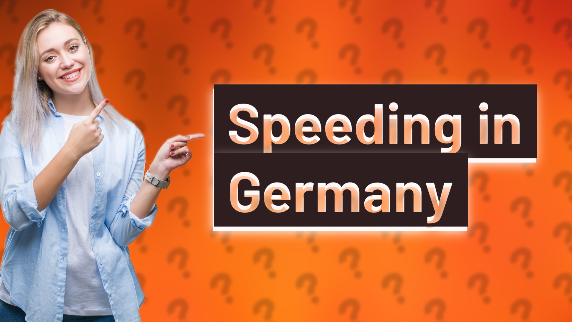 Speeding in Germany