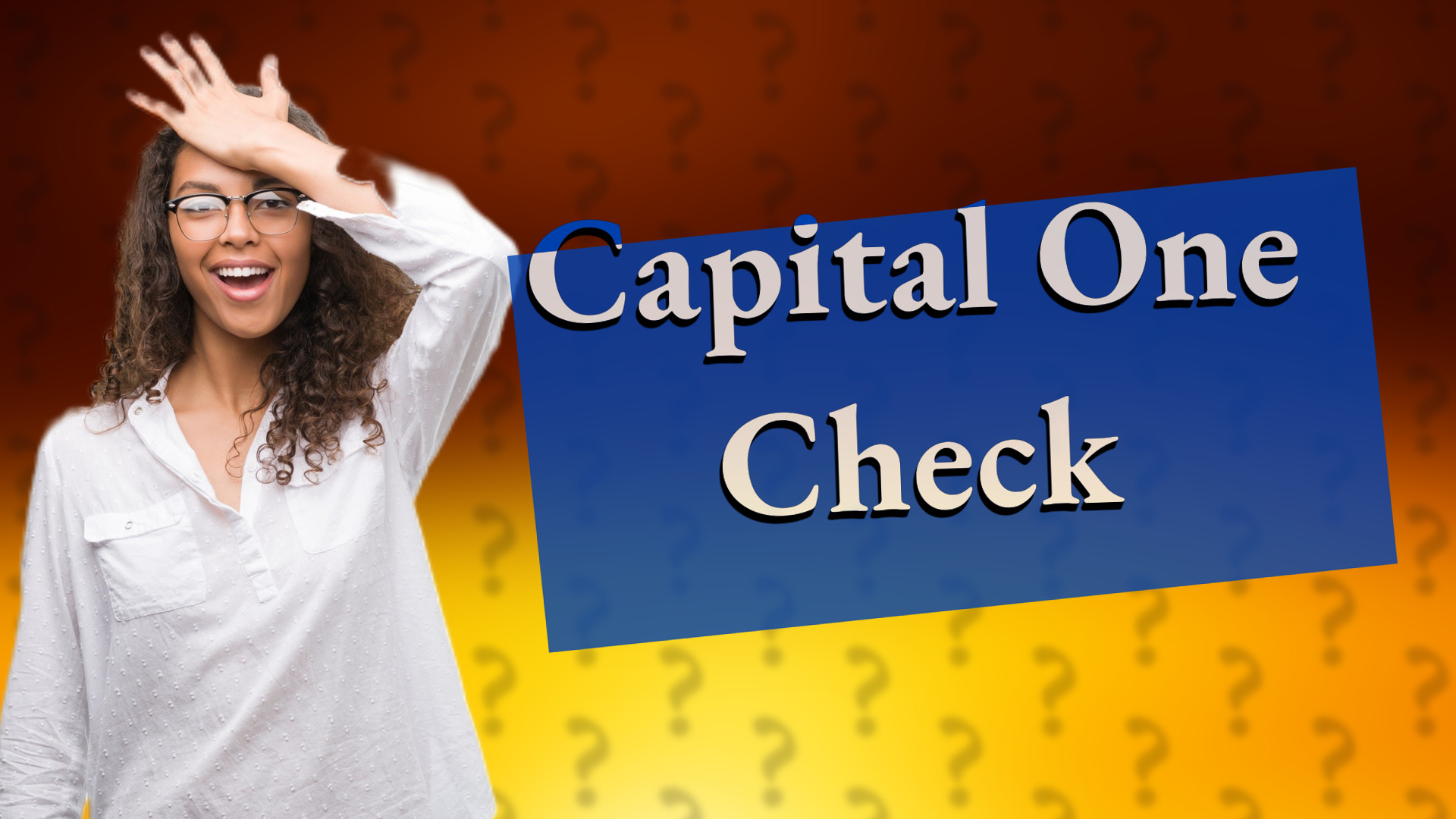 Capital One Check