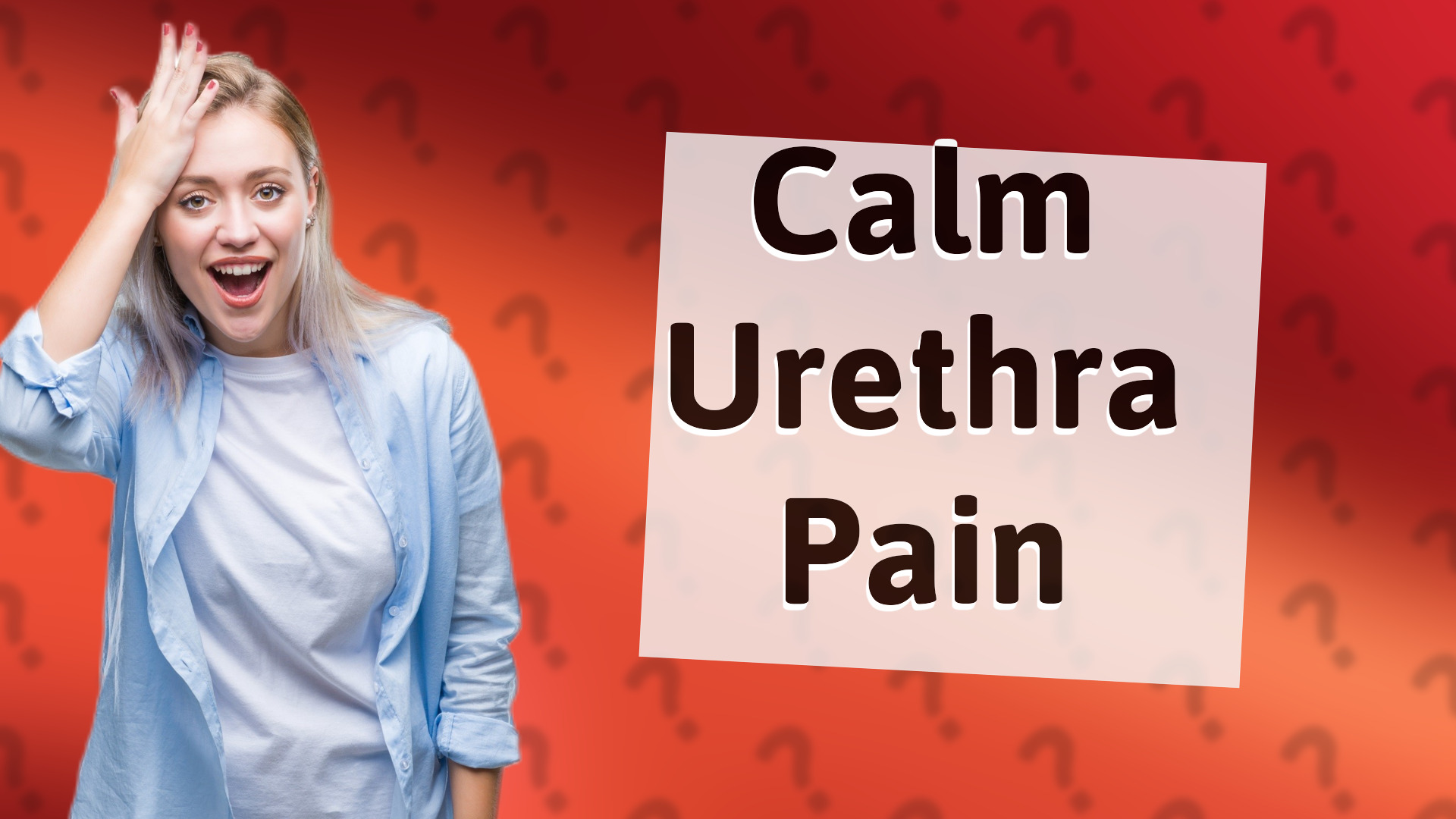 Calm Urethra Pain