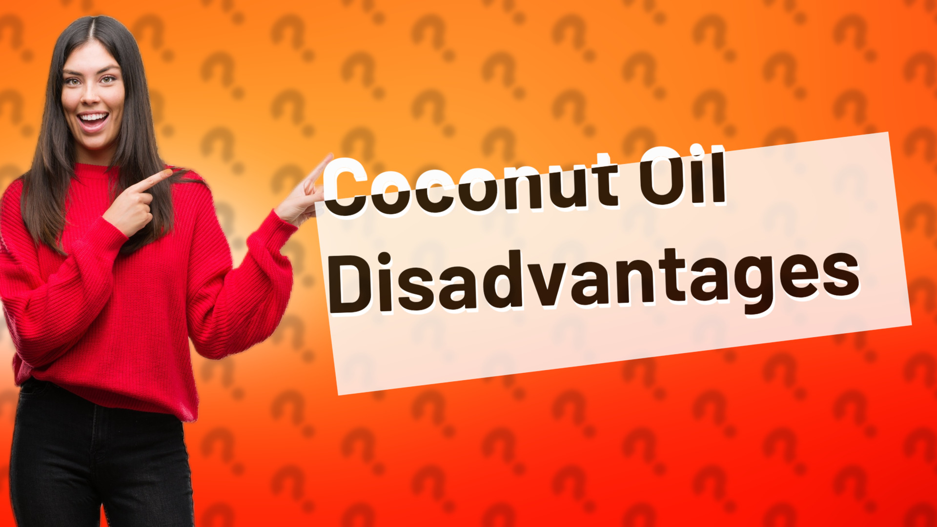 Coconut Oil Disadvantages