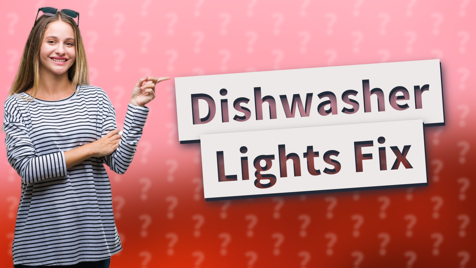 Dishwasher Lights Fix