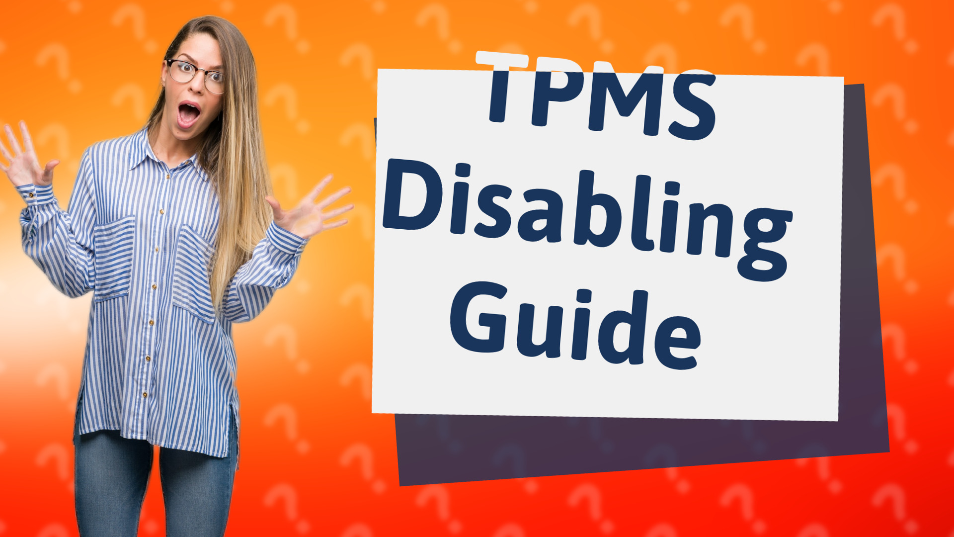 TPMS Disabling Guide