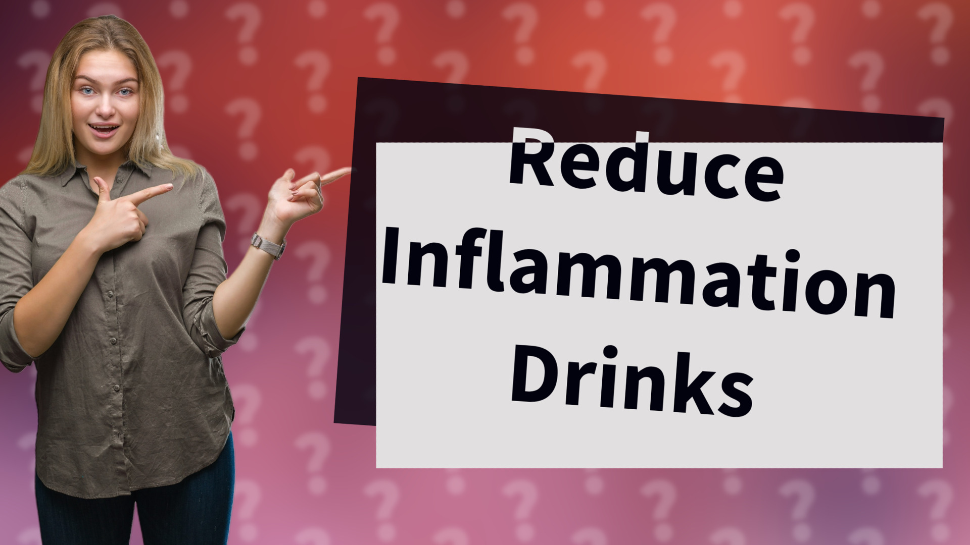 Reduce Inflammation Drinks