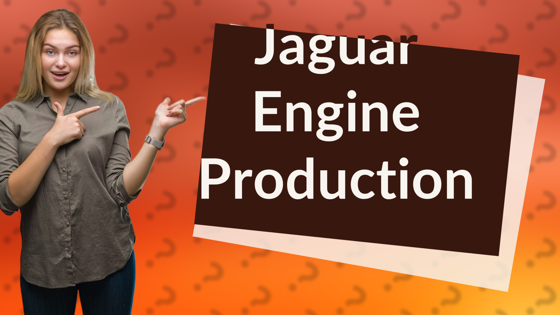 Jaguar Engine Production