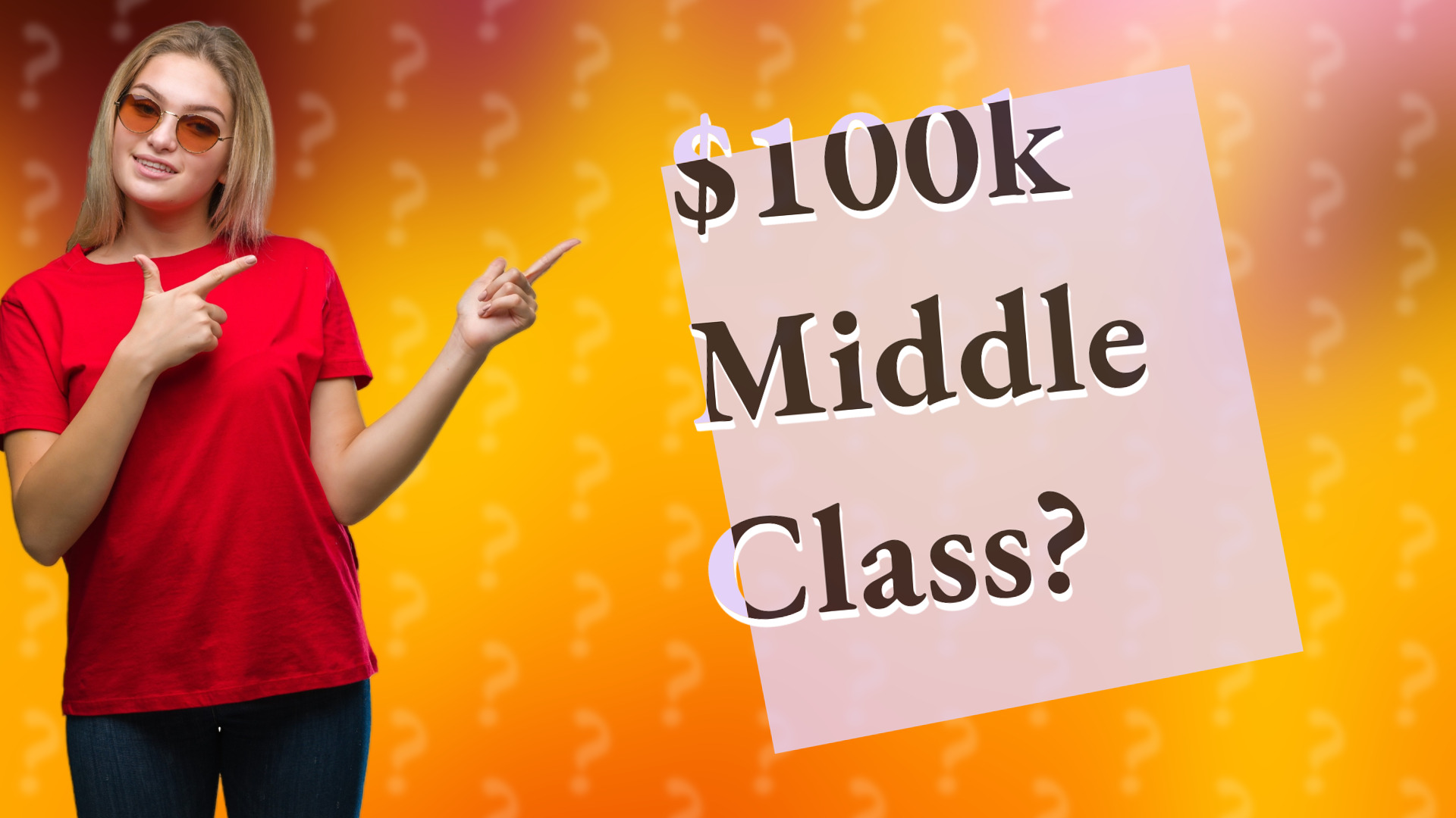 $100k Middle Class?