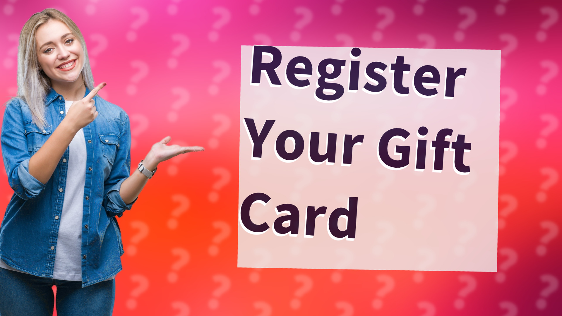 Register Your Gift Card