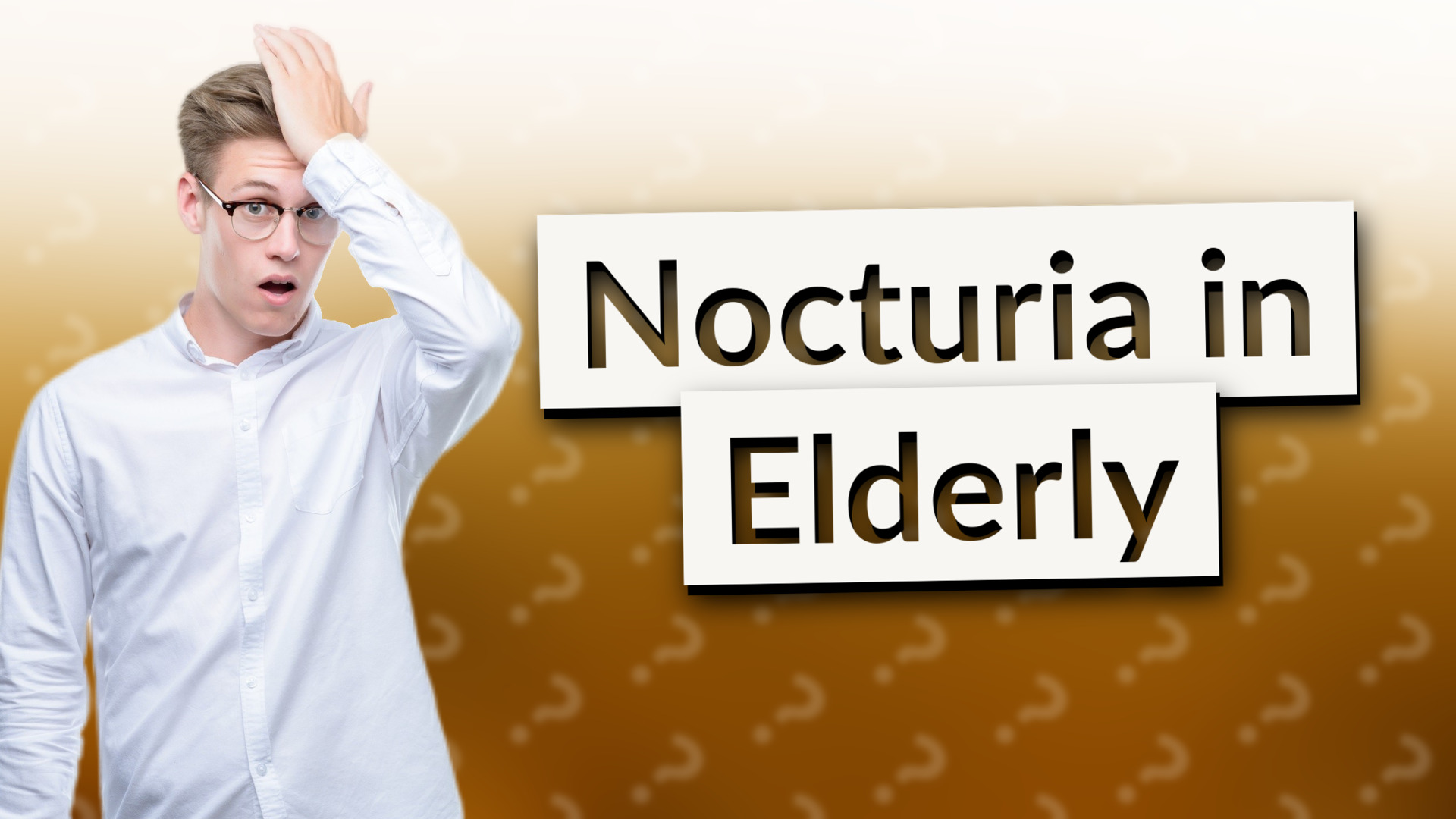 Nocturia in Elderly