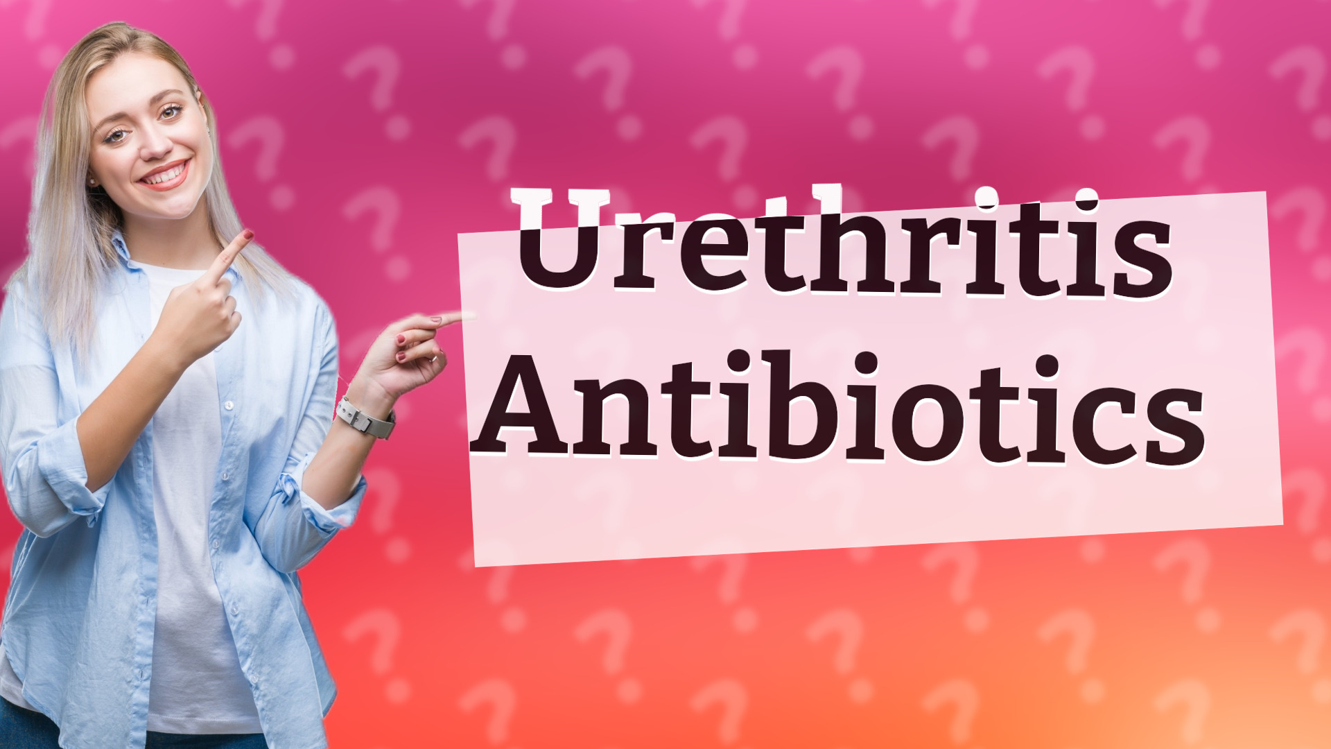 Urethritis Antibiotics