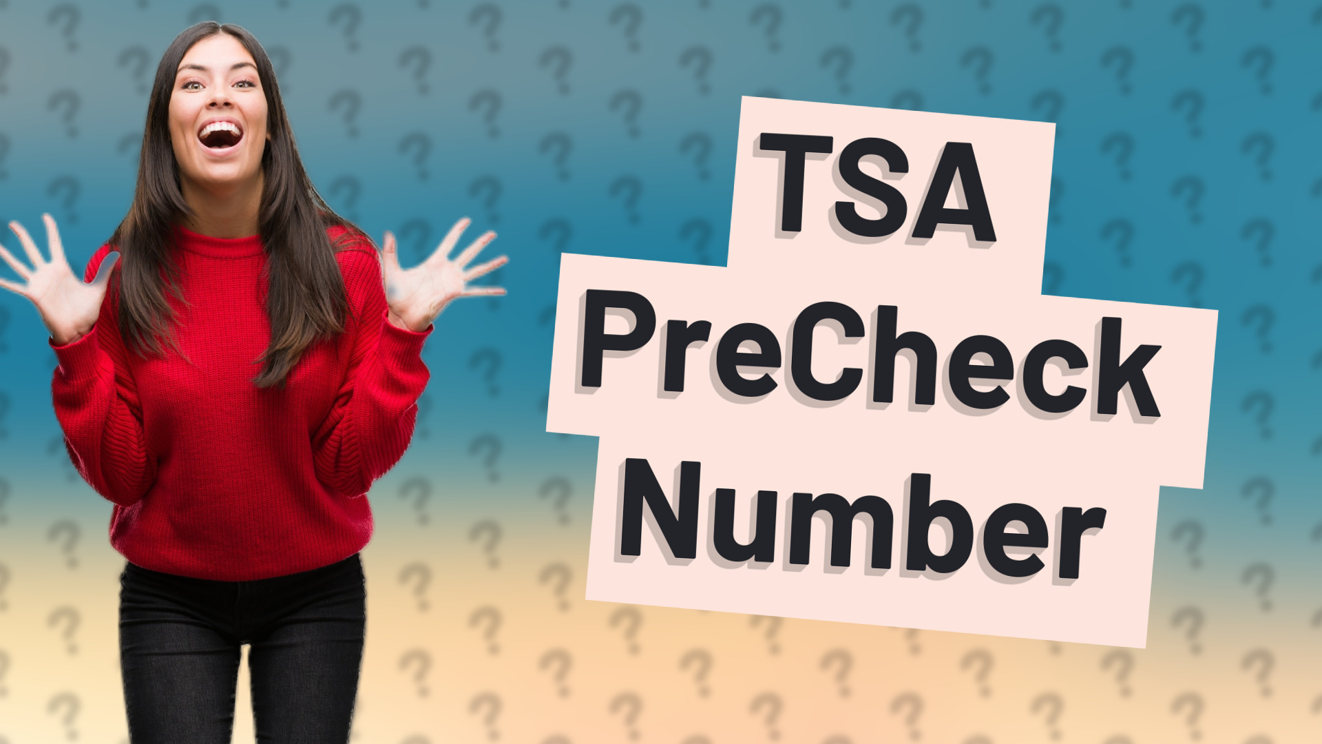 TSA PreCheck Number