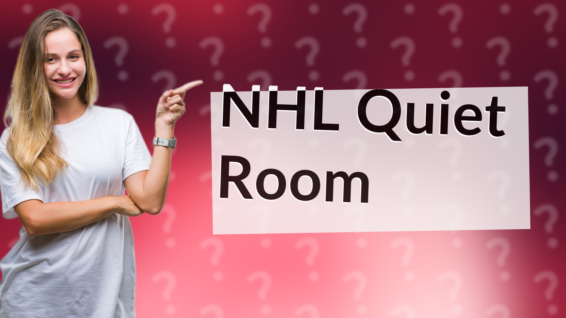 NHL Quiet Room