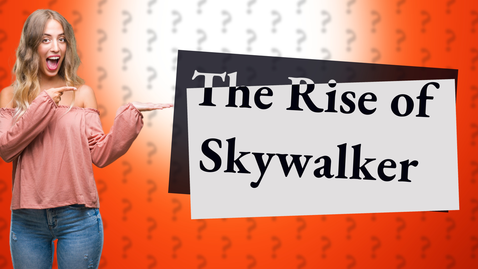 The Rise of Skywalker