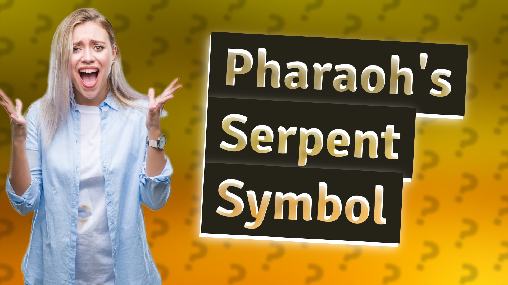 Pharaoh's Serpent Symbol