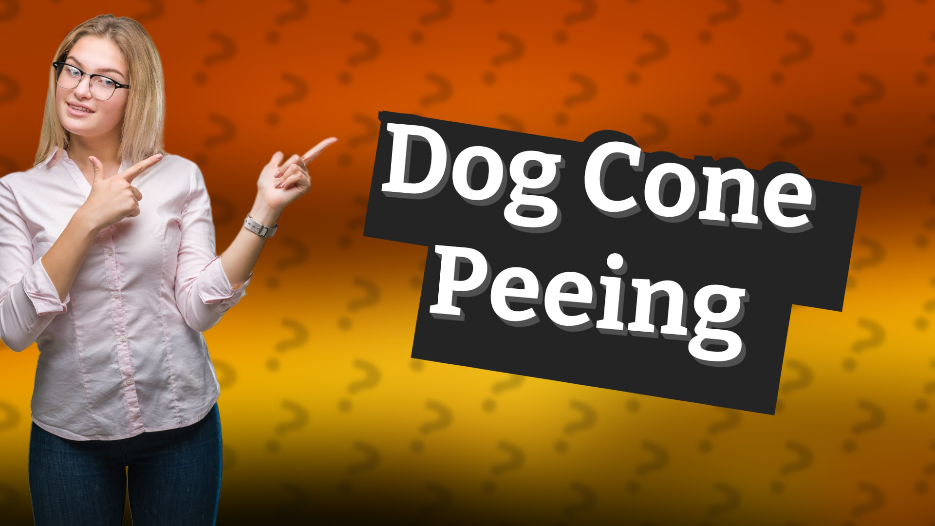 Dog Cone Peeing