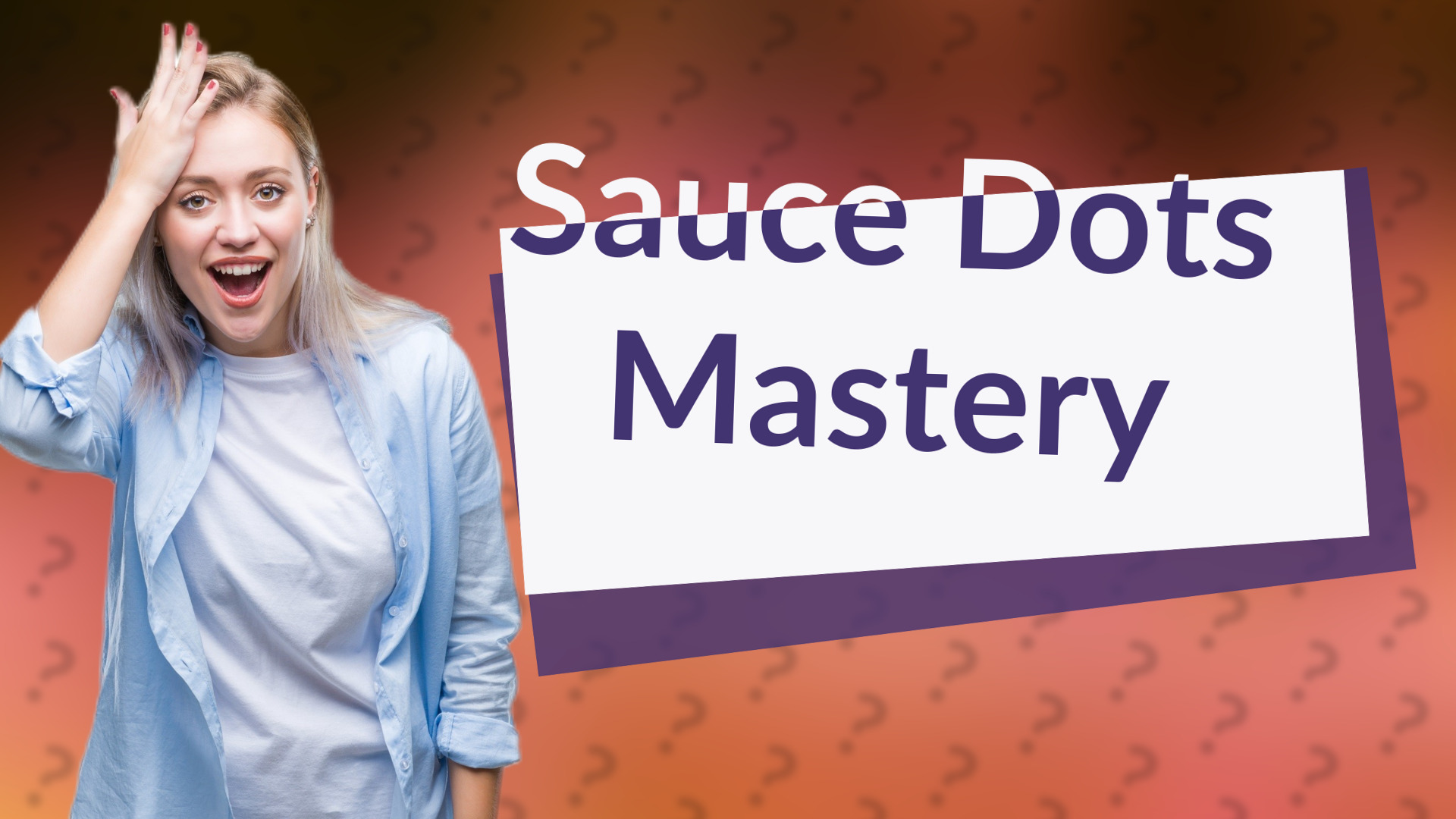 Sauce Dots Mastery